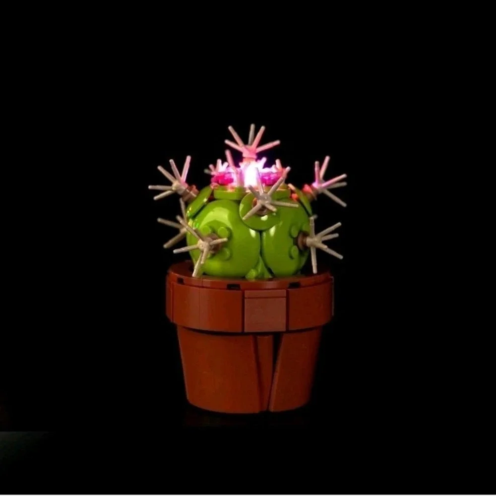 LED Light Kit for Lego 10329 Tiny Plants Botanicals Cactus Decor Lighting